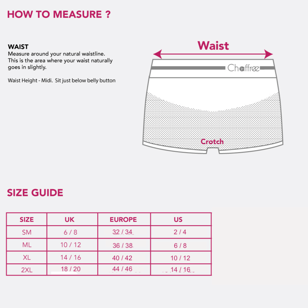 Size Guide  Comfy Fit Clothing